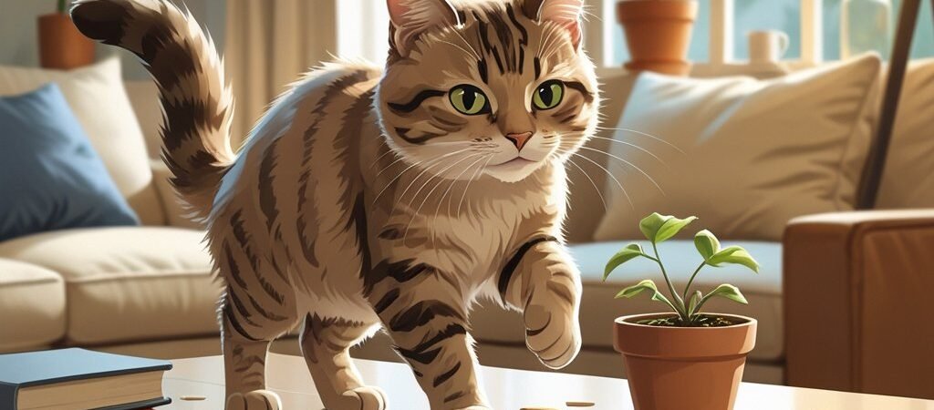 Why Does My Cat Knock Things Over? Understanding Your Cat’s Mischievous Behavior